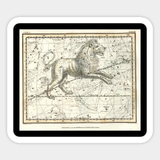 Leo Constellation - Celestial Atlas Alexander Jamieson Sticker